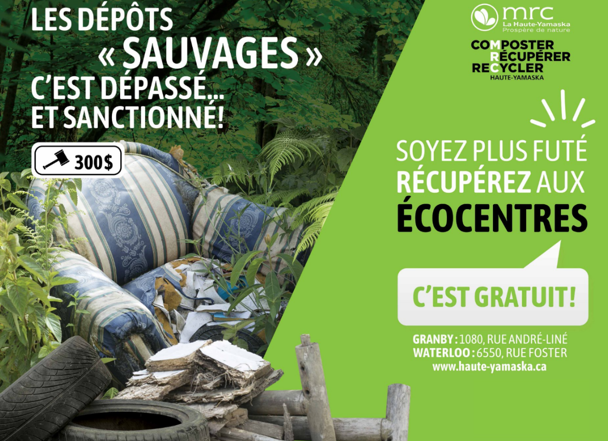 You are currently viewing Les dépôts « sauvages », c’est dépassé… et sanctionné!