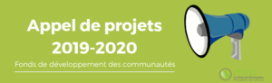 Lire la suite à propos de l’article Fonds de développement des communautés 2019-2020 : de nouveaux projets mobilisateurs recherchés