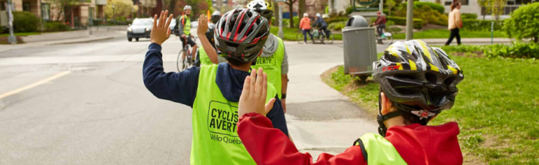 Lire la suite à propos de l’article Roulons en sécurité avec les jeunes de 5e et 6e année de la Haute-Yamaska grâce au programme Cycliste averti!