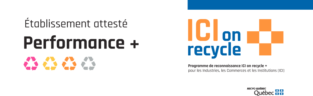 ICI on recycle + : la MRC de La Haute-Yamaska obtient la certification Performance +