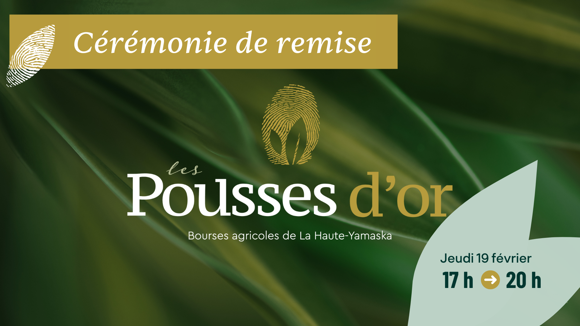 Invitation Pousses d'or