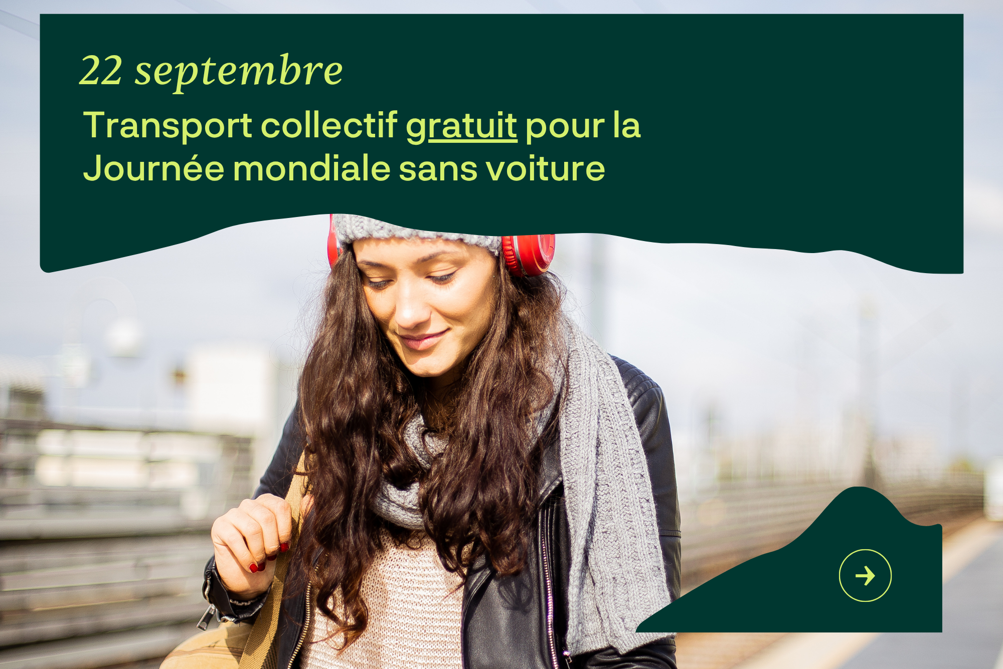 Lire la suite à propos de l’article Transport collectif gratuit le 22 septembre à l&rsquo;occasion de la Journée mondiale sans voiture
